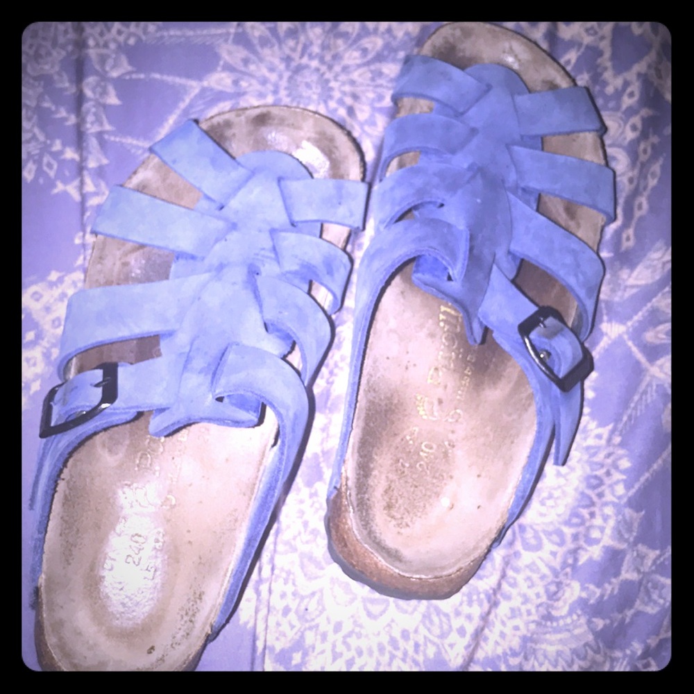Birkenstock Sandals Blue SIZE 8
